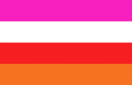 Alternate She/Her Pronoun Flag by Tumblr user @nounselves[4]