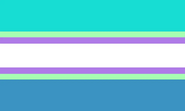 Alternate He/Him Pronoun Flag by Reddit user @beesflags[6]
