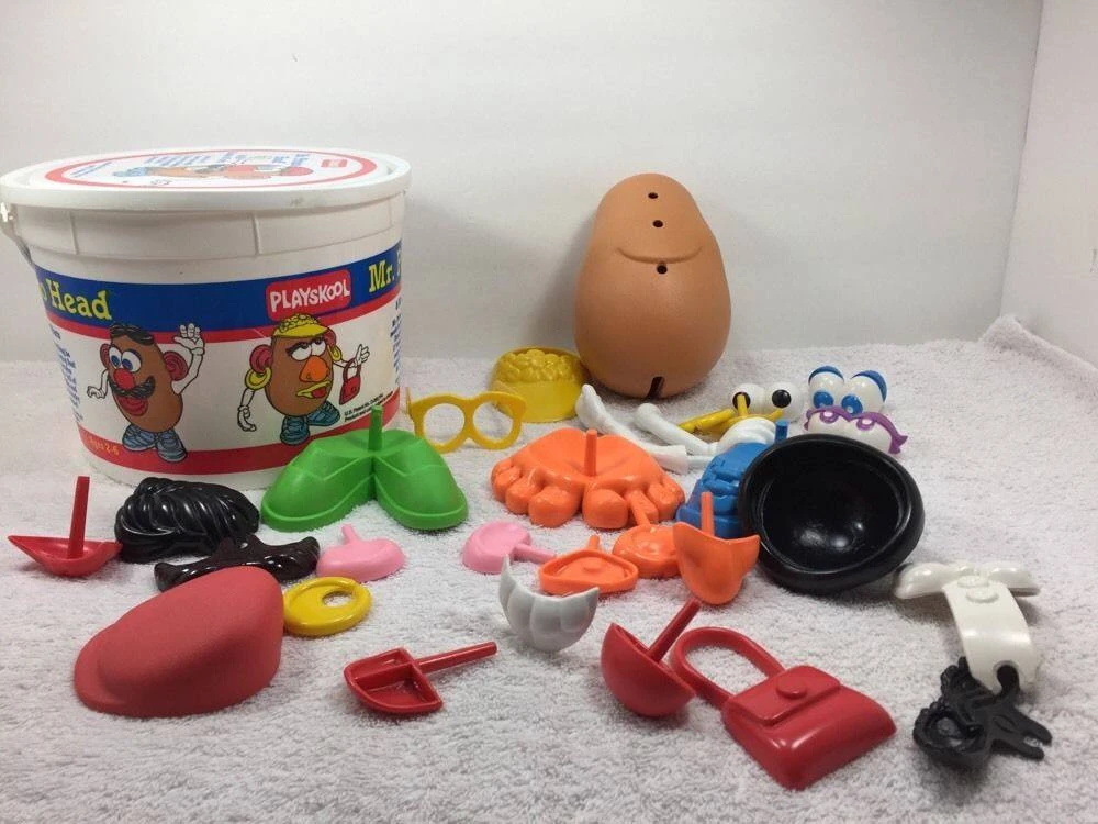 1989 Mr. Potato Head & His Bucket Of Parts Property Collections Wiki