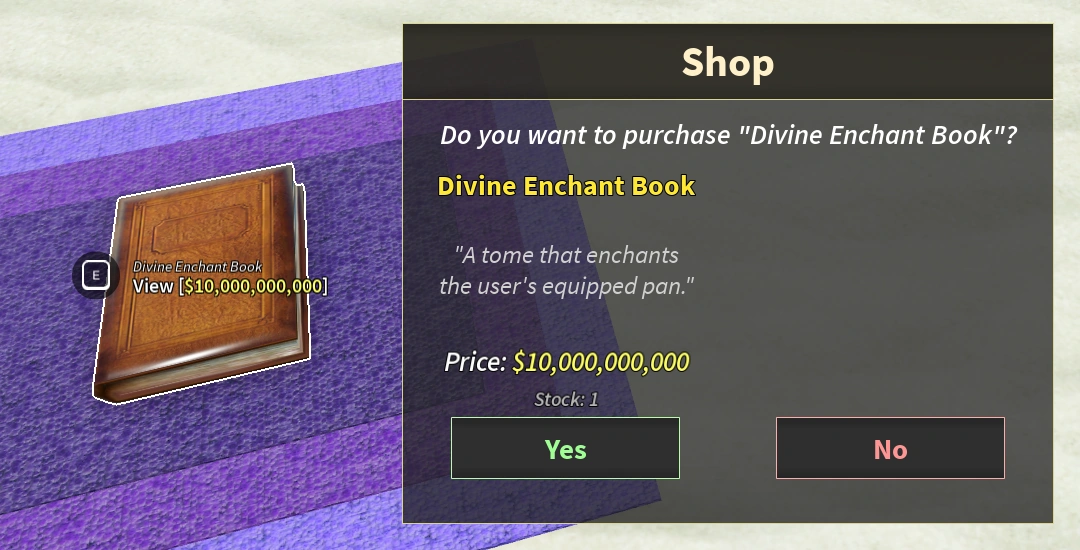 Divine Enchant Book | Prospecting! Wiki | Fandom