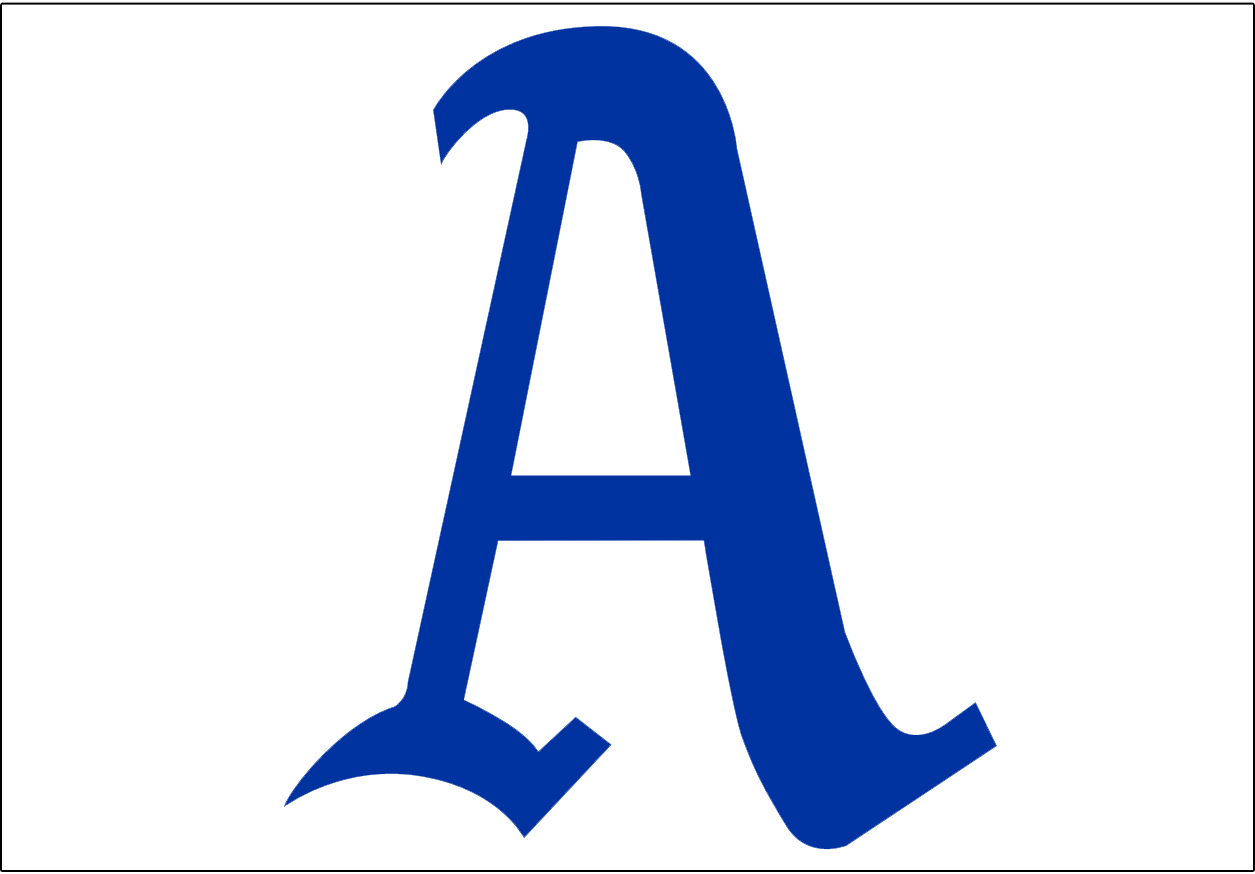 Oakland Athletics Home Uniform - American League (AL) - Chris Creamer's  Sports Logos Page 