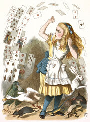 Колода карт и Алиса