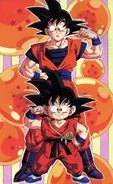 Adult & Kid Goku