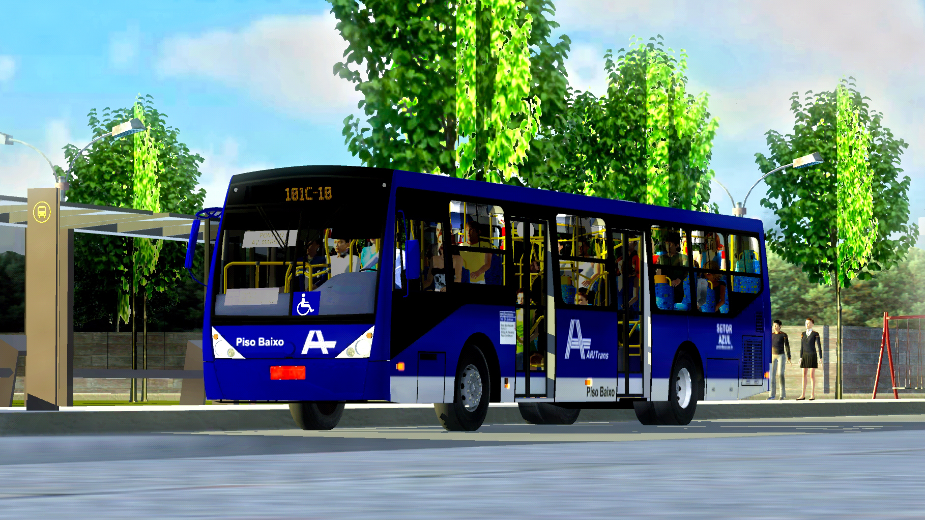 Proton bus simulator