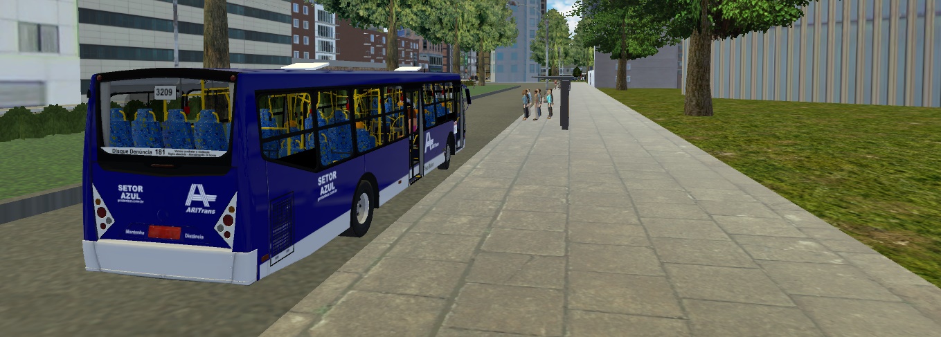 PROTON BUS SIMULATOR URBANO LINHA DE IDA 101C-10 PARQUE CONTINUUM #voz