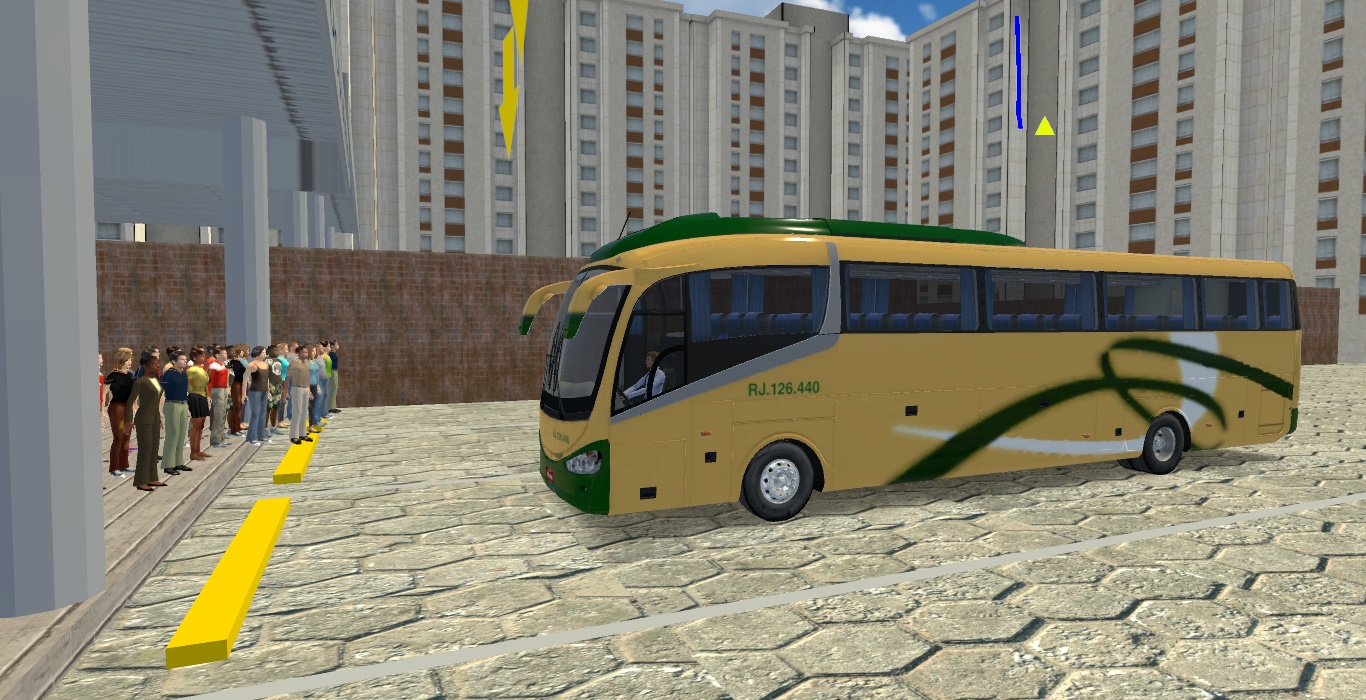 Primeira linha do UbetaR - Proton Bus Simulator Road