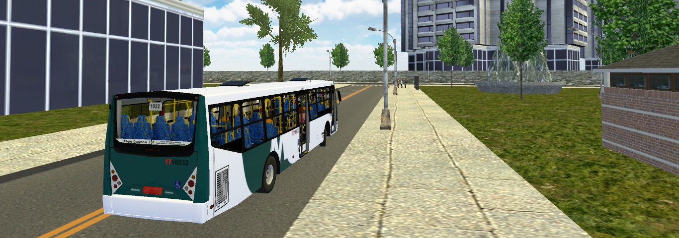 JOGANDO PROTON BUS SIMULATOR URBANO LINHA DE IDA 101C-10 PARQUE