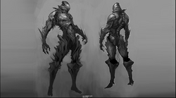 Concept art for the Armor.