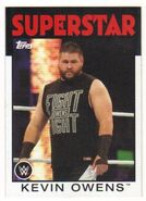 2016 WWE Heritage Wrestling Cards (Topps) Kevin Owens (No.22)