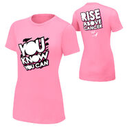 Dolph Ziggler Rise Above Cancer Women's T-Shirt