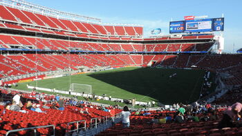 Entering Levi's Stadium