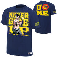 John Cena "10 Years Strong" Blue T-Shirt