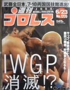 Weekly Pro Wrestling No. 1209 June 23, 2004