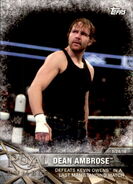 2017 WWE Road to WrestleMania Trading Cards (Topps) Dean Ambrose 9