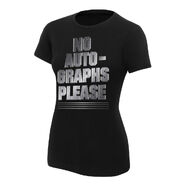 The Miz No Autographs Please Women's Authentic T-Shirt