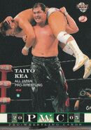 2005 BBM Pro Wrestling Taiyo Kea (No.40)