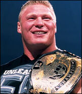 Brock Lesnar 71st Champion (March 30, 2003 - July 27, 2003)