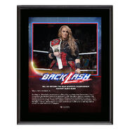 Nia Jax BackLash 2018 10 x 13 Photo Plaque