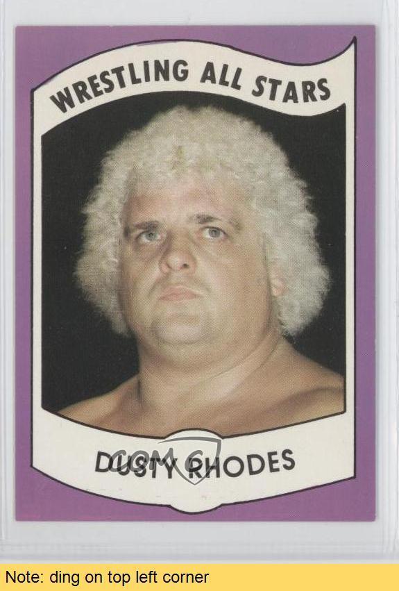 1982 Wrestling All Stars Series A And B Trading Cards Dusty Rhodes No6 Pro Wrestling Fandom 9362
