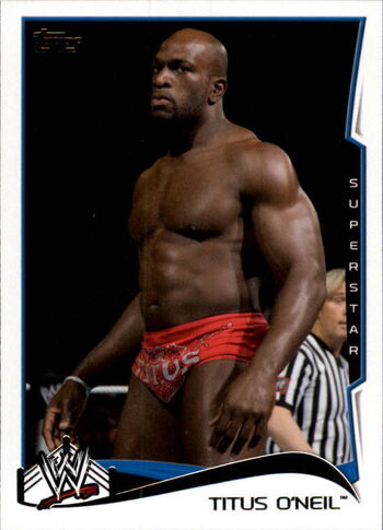 2014 WWE (Topps) Titus O'Neil 89