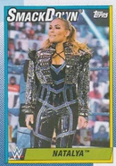 2021 WWE Heritage (Topps) Natalya (No.66)