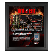Bobby Lashley Hell in a Cell 2022 15x17 Commemorative Plaque