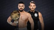 Andrade "Cien" Almas (c) v Johnny Gargano for the NXT Championship