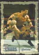 2004 WWE Chaos (Fleer) Batista (No.5)