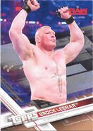 2017 WWE Wrestling Cards (Topps) Brock Lesnar (No.10)