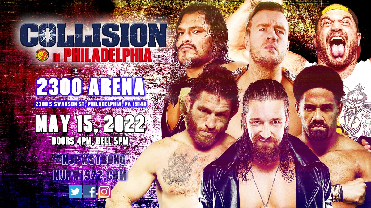 NJPW STRONG Collision 2022 Pro Wrestling Fandom