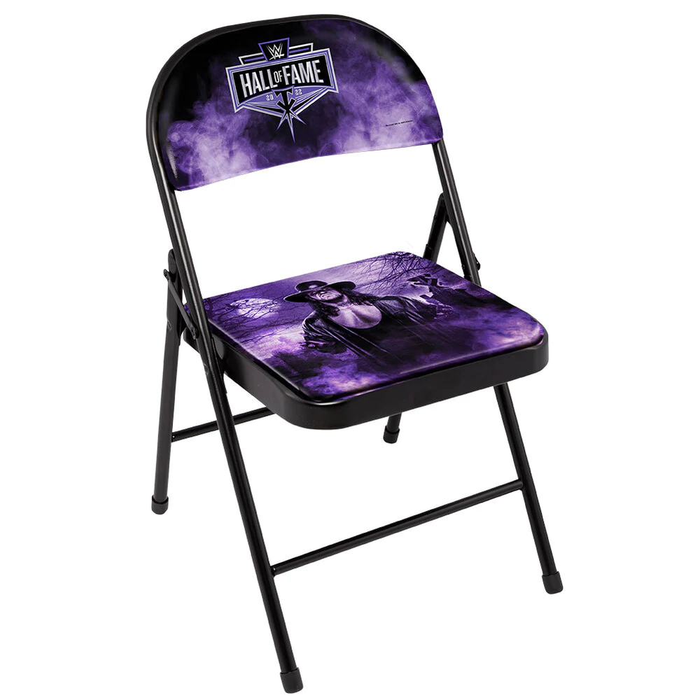 WrestleMania 38 Undertaker Event Folding Chair Pro Wrestling Fandom