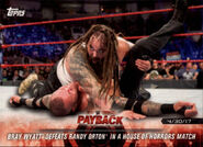 2018 WWE Road to WrestleMania Trading Cards (Topps) Bray Wyatt (No.35)