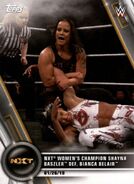 2020 WWE Women's Division Trading Cards (Topps) Shayna Baszler (No.6)
