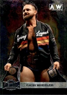 2022 AEW (SkyBox Metal Universe) Cash Wheeler (No.82)