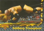 1999 WCW-nWo Nitro (Topps) Goldberg Triumphant! (No.65)