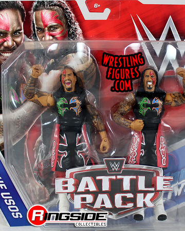 Mattel WWE Battle Pack Series 64 The Usos Wrestling Figures Tag Team Champions for sale online