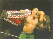 2007 WWE Action (Topps) John Cena vs. Shawn Michaels (No.71)
