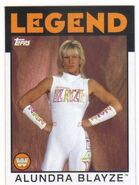 2016 WWE Heritage Wrestling Cards (Topps) Alundra Blayze (No.71)