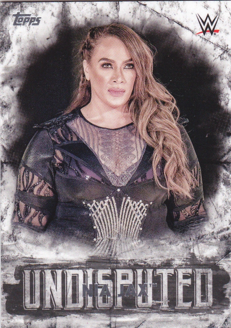 2020 Topps WWE Women's Division Roster Auto Blue /25 Nia Jax #A-NJ Auto
