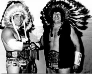 Chief Jay Strongbow & Billy White Wolf (December 7, 1976 - August 1977)