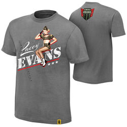 Majestic Wwe Lacey Evans Military Uniform & Dog Tags Vintage Poster  Personalized T-shirt