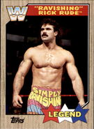 2017 WWE Heritage Wrestling Cards (Topps) Rick Rude (No.87)