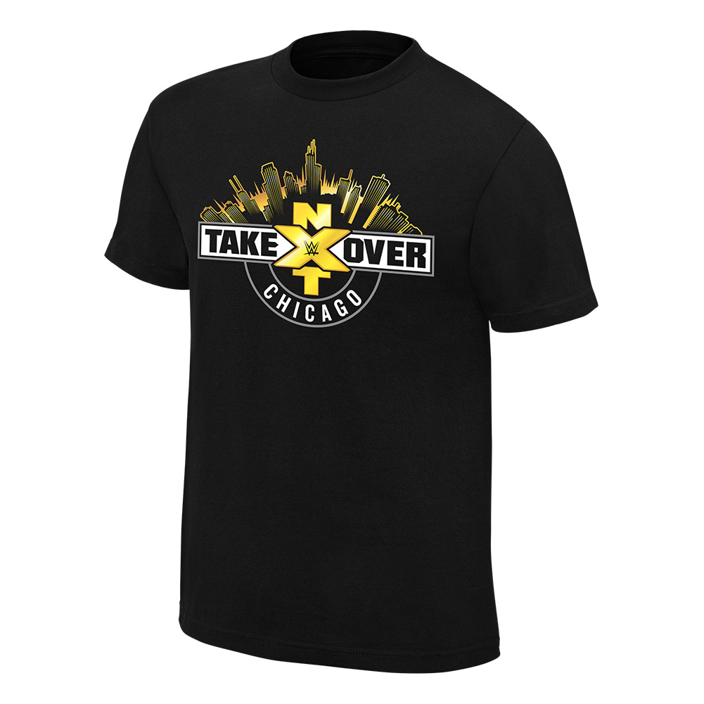 NXT TakeOver Chicago Logo T-Shirt | Pro Wrestling | Fandom