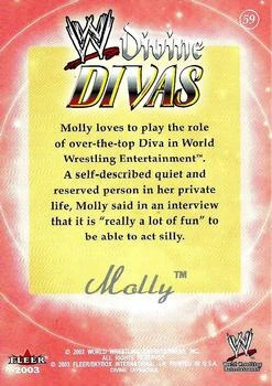 2003 Divine Divas (Fleer) Molly (No.59) | Pro Wrestling | Fandom