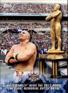2018 WWE Road to WrestleMania Trading Cards (Topps) Mojo Rawley (No.77)