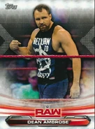 2019 WWE Raw Wrestling Cards (Topps) Dean Ambrose (No.24)