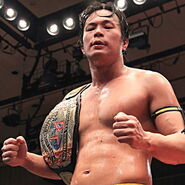 KUDO 36th Champion (July 24th, 2011 - January 29, 2012)