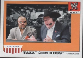 2008 WWE Heritage IV Trading Cards (Topps) Tazz & Jim Ross 72