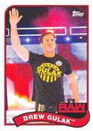 2018 WWE Heritage Wrestling Cards (Topps) Drew Gulak (No.25)