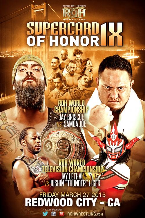 ROH Supercard Of Honor IX Pro Wrestling Fandom